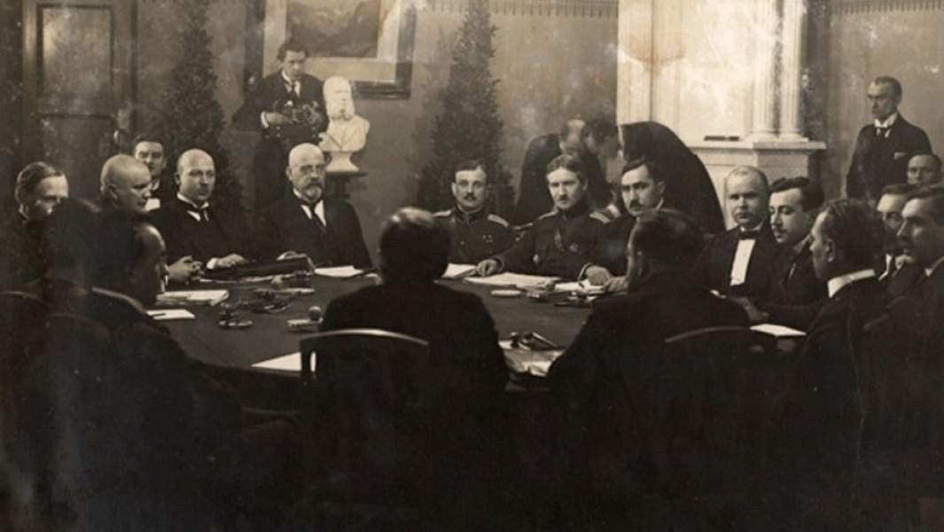 Подписание Тартуского договора. 2 февраля 1920 года