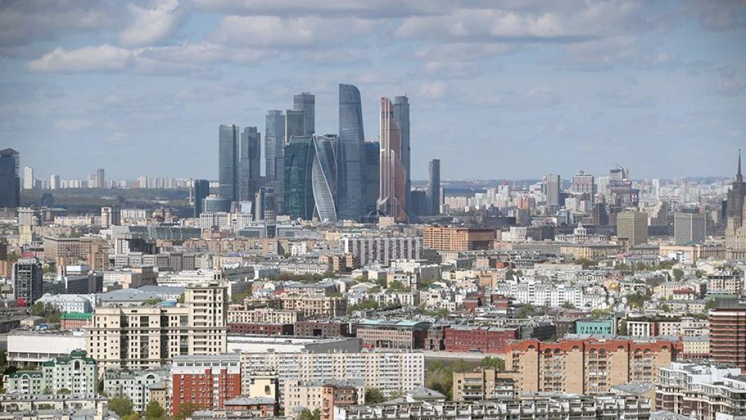 Вид на Москву-сити