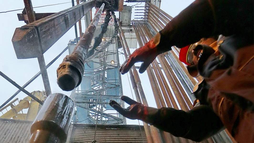 Буровая установка на Южно-Приобском месторождении