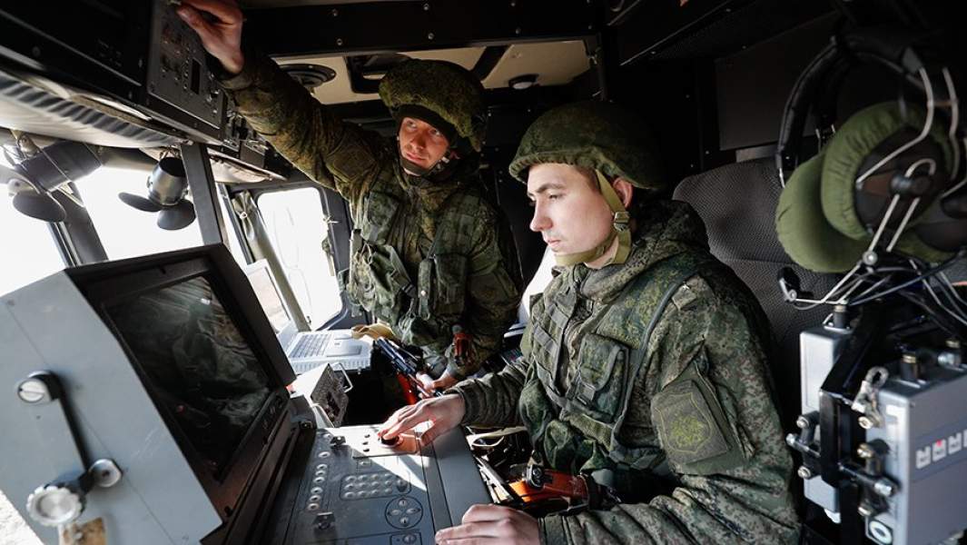 Тактические учения расчетов берегового ракетного комплекса "Бастион"