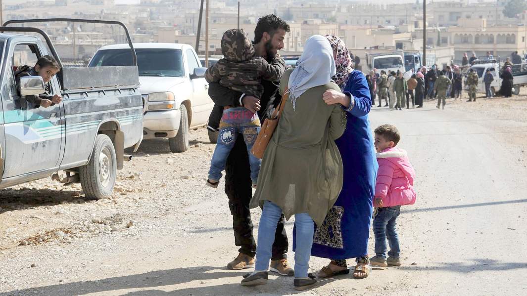Сирийские беженцы возвращаются домой