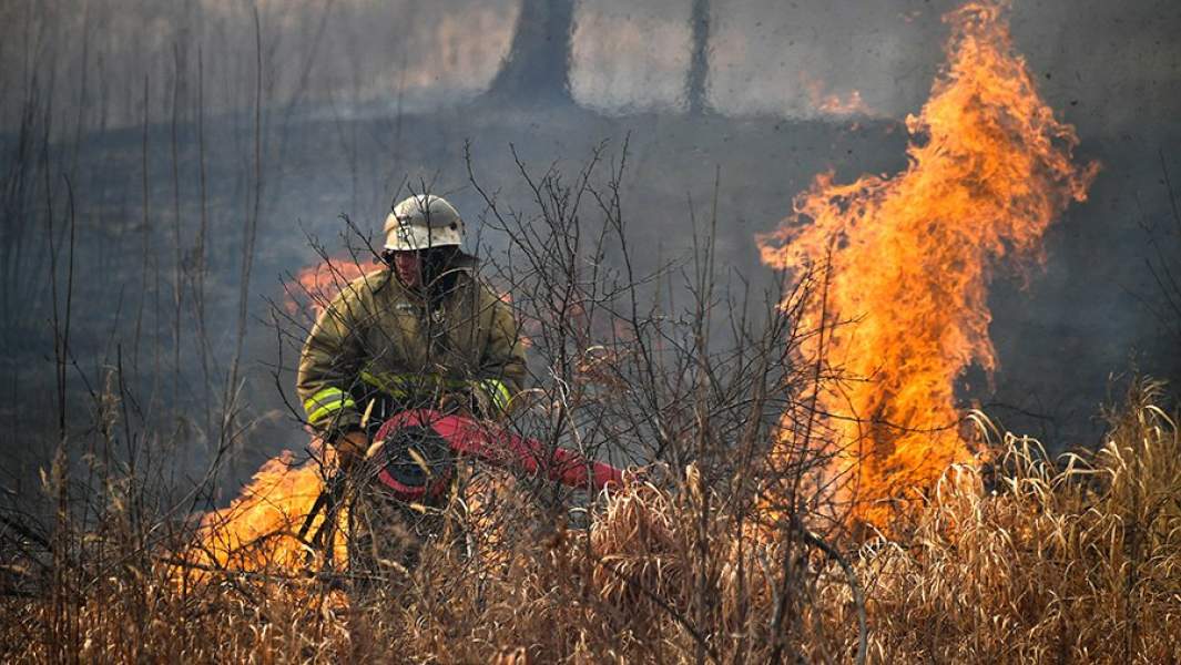 Тушение пожара