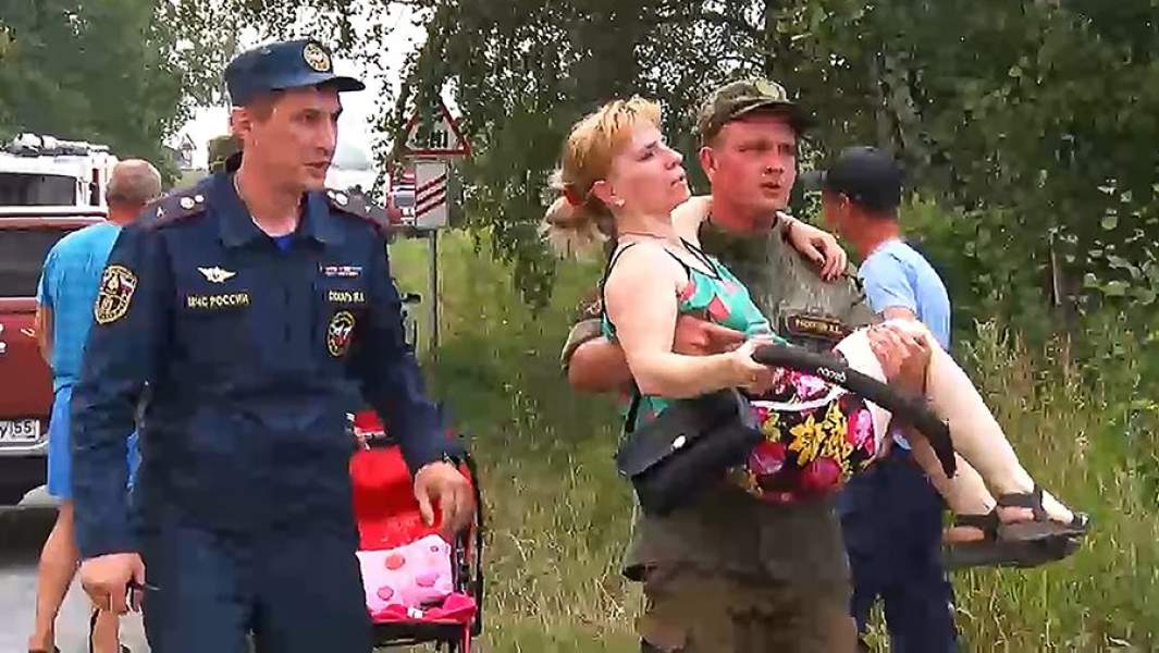 Эвакуация жителей 