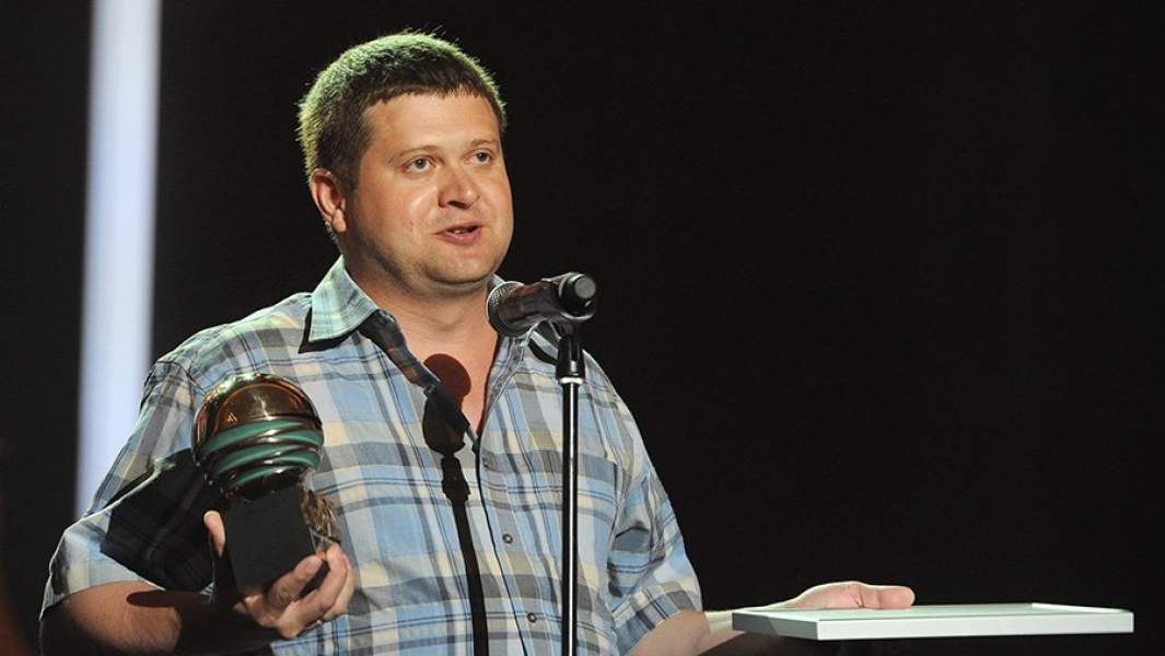 Денис Осокин, на церемонии закрытия XXIV Открытого российского фестиваля в Зимнем театре в Сочи