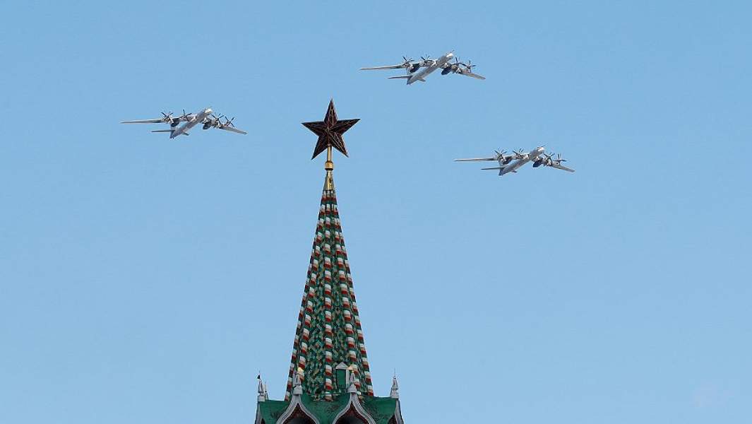 Ту-95МС во время Парада Победы 2017 года