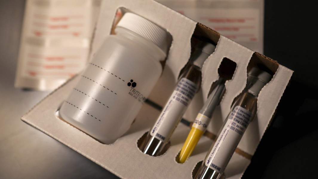 Содержимое набора для самостоятельного медицинского освидетельствования