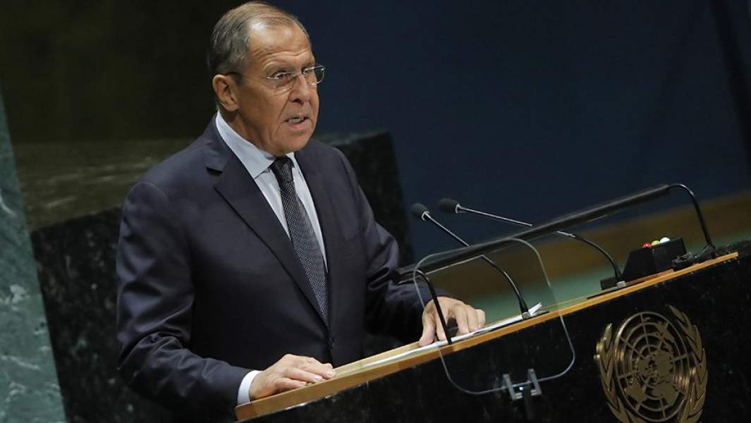 Министр иностранных дел России Сергей Лавров