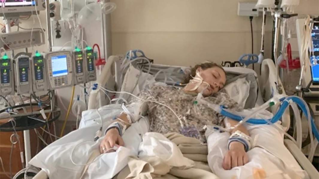 18-летняя американка, курившая вейп на протяжении трех лет, в отделении реанимации больницы в США