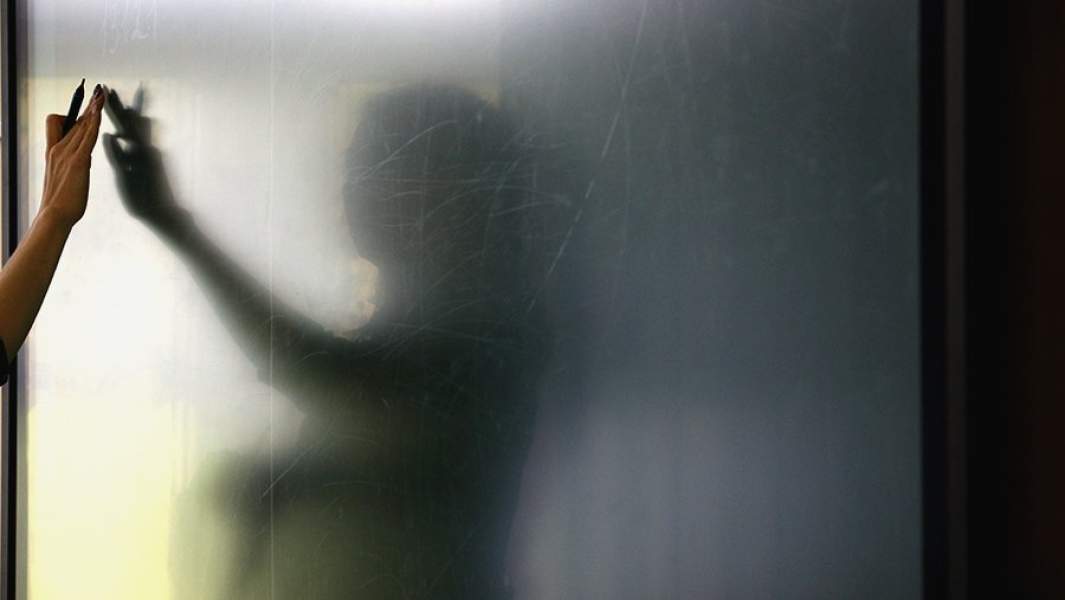 учитель у доски