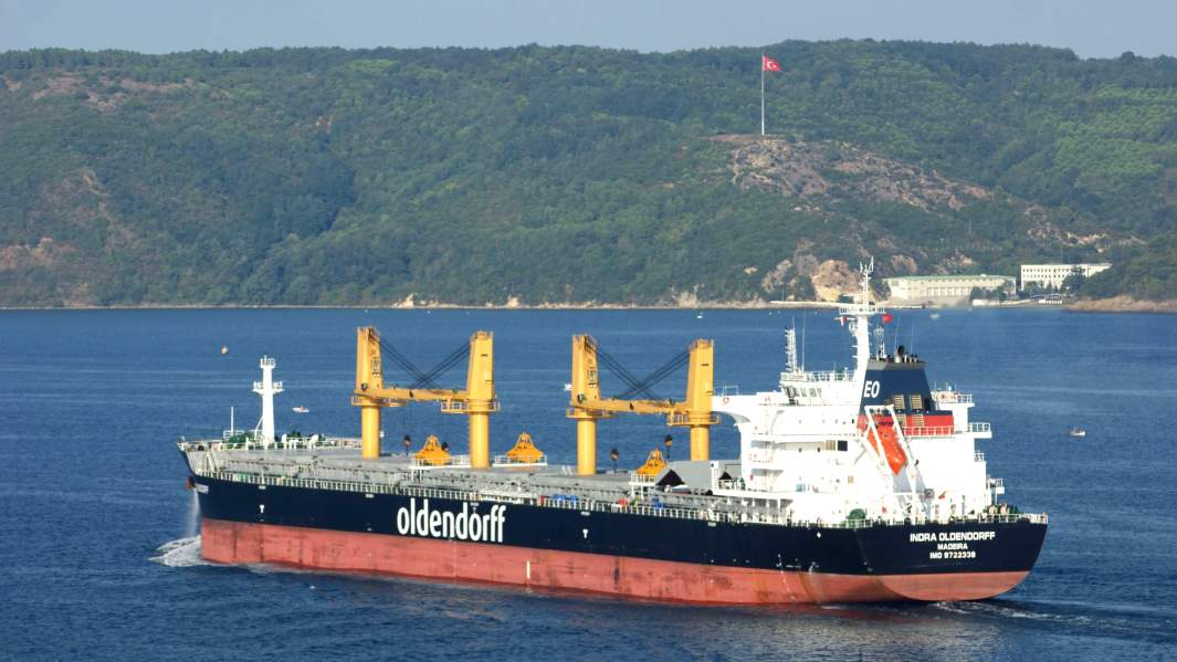 Судно компании Oldendorff Carriers 