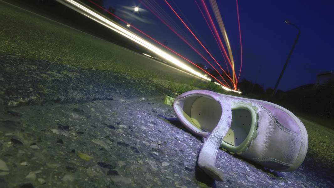 Обувь пропавшей девочки