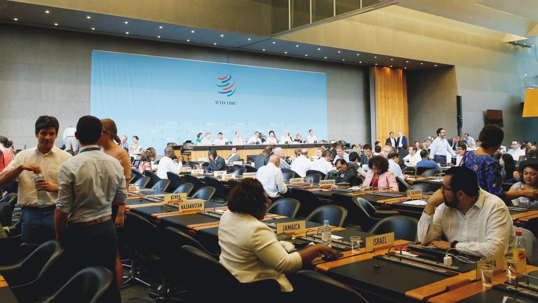 Делегации на собрании ВТО