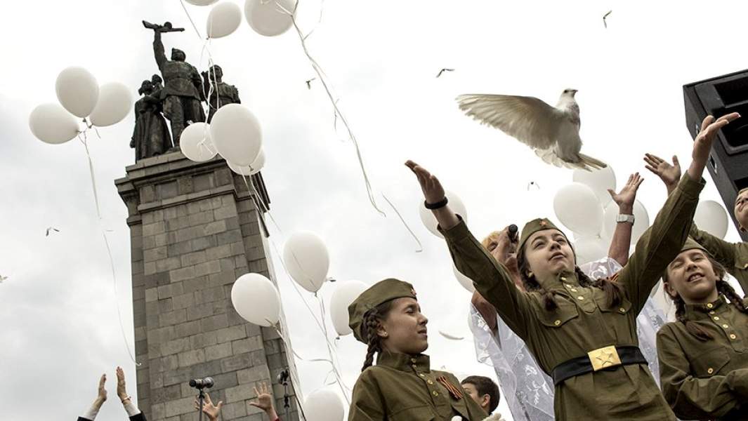 Празднование Дня Победы в Софии, Болгария