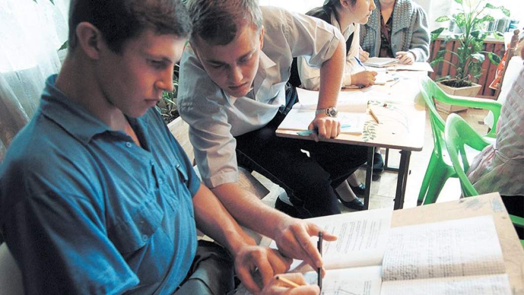 Учащиеся лицея Михаила Щетинина