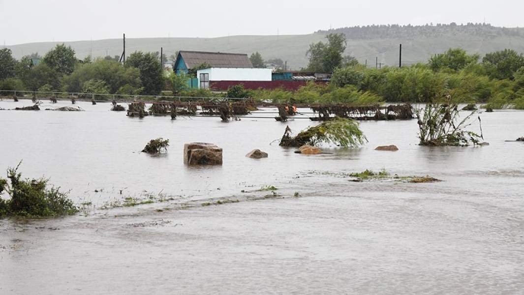 Паводок в Забайкальском крае. Июль 2018 года