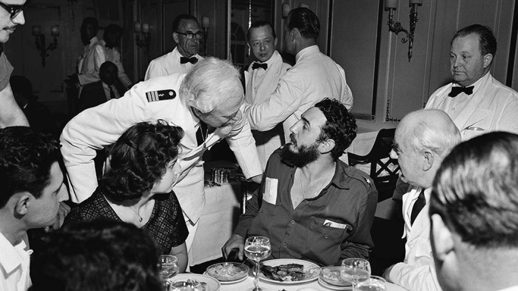 Марита Лоренц и Фидель Кастро