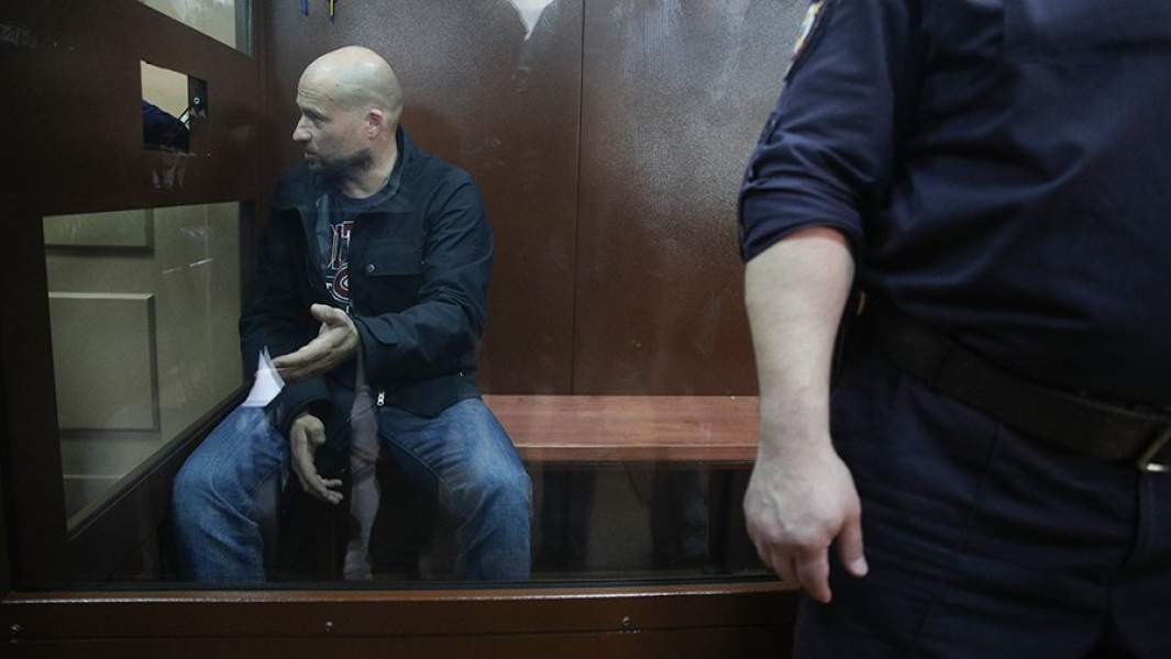 Бизнесмен Сергей Семиков во время избрания меры пресечения