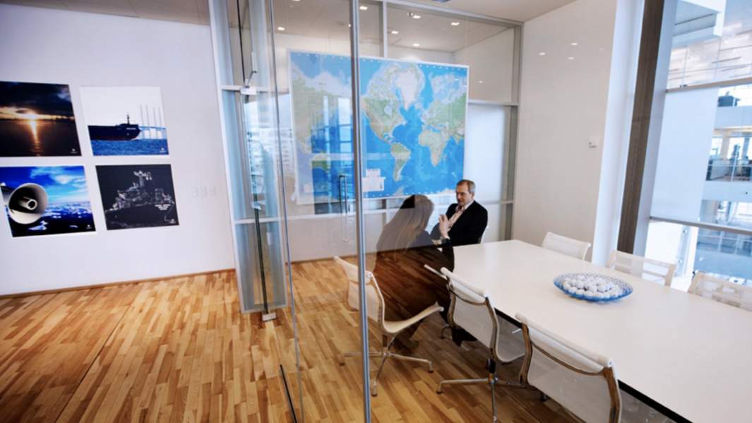 В офисе датской компании Nordic Bulk Carriers