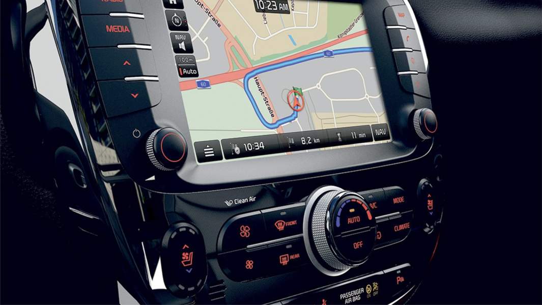 Навигационная система в Kia Soul 