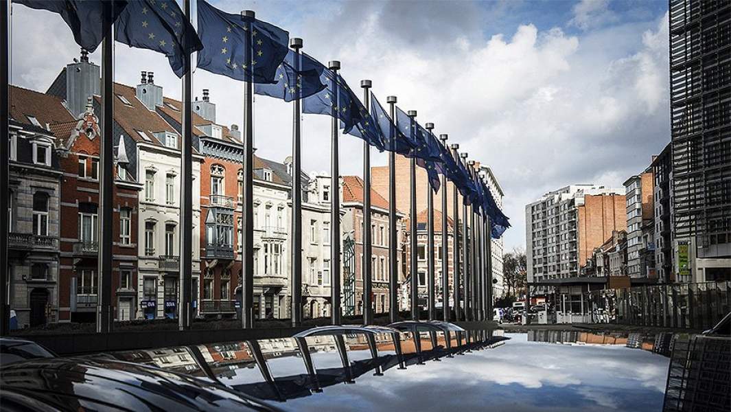 брюссель евросоюз флаг