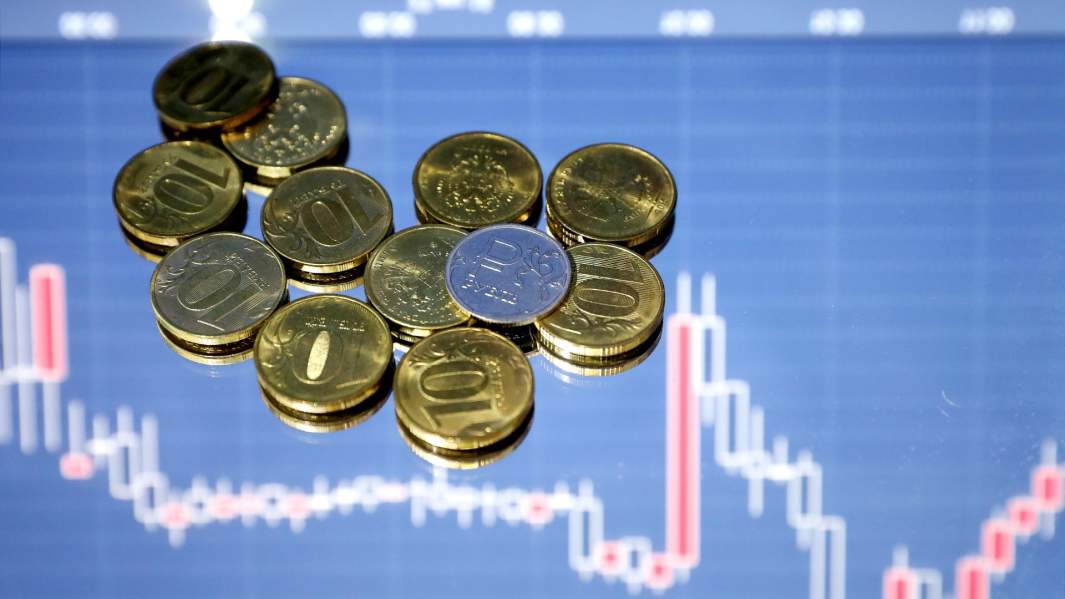 график и рубли