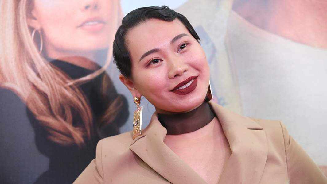 Актриса Ян Гэ перед российской премьерой фильма режиссера Квентина Тарантино «Однажды в... Голливуде». 7 августа 2019 года