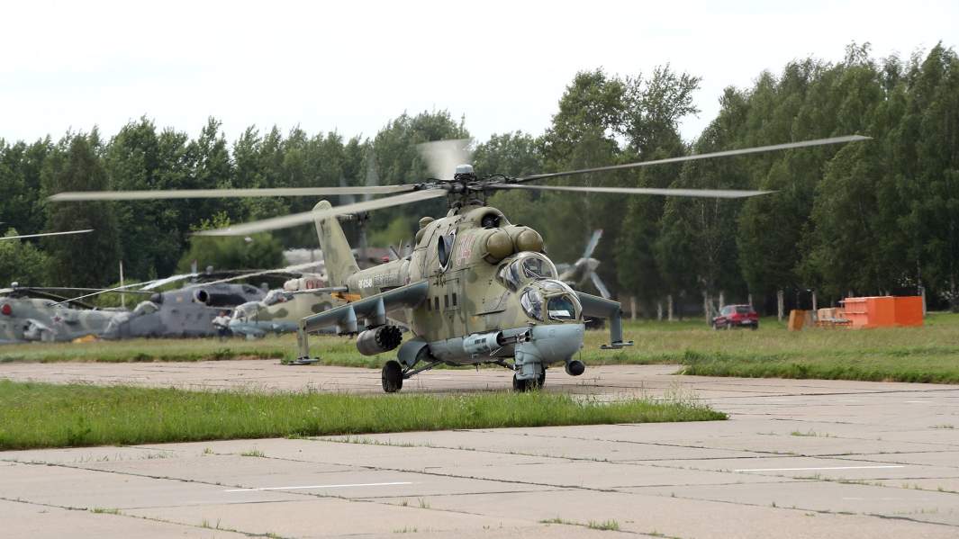 Ударный вертолет Ми-24