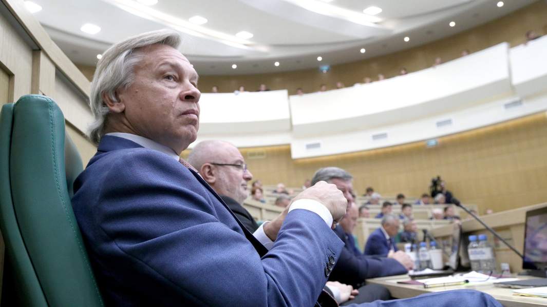 Председатель комитета Совфеда по информационной политике Алексей Пушков