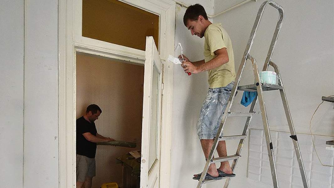 ремонт квартира рабочий