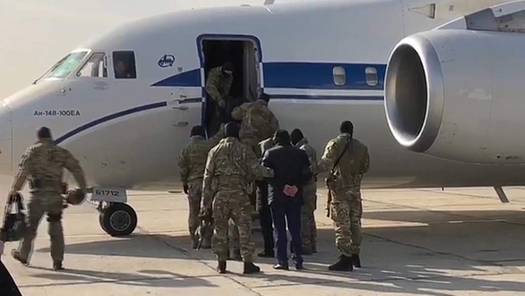 Задержание Абдусамада Гамидова, Шамиля Исаева, Раюдина Юсуфова и Шахабаса Шахова, 5 февраля 2018 