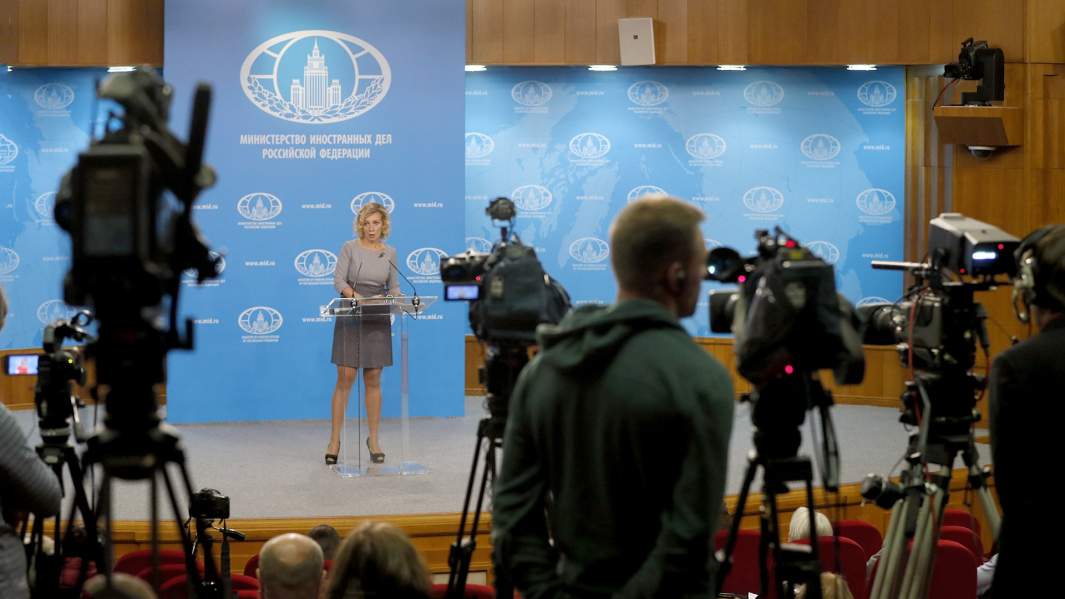 Официальный представитель Министерства иностранных дел России Мария Захарова