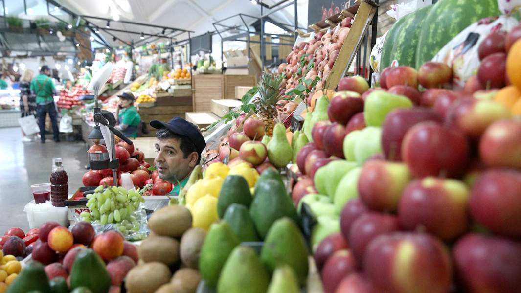 овощи фрукты рынок 