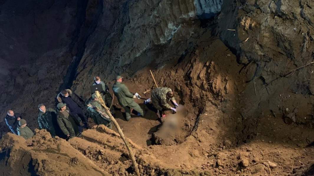 Песчаный карьер, где нашли тела депутата Татьяны Сидоровой и ее семьи