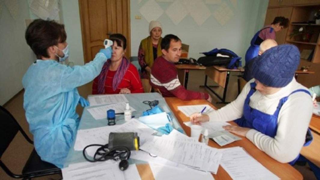 Жители Ачиры в местной больнице