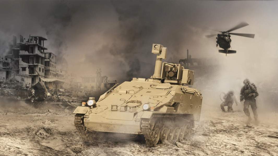 Легкая роботизированная машина Wiesel Wingman от Rheinmetall