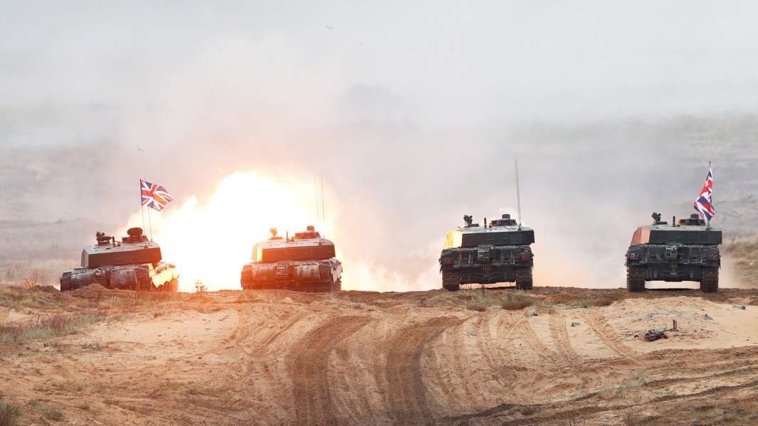 Британские танки Challenger 2