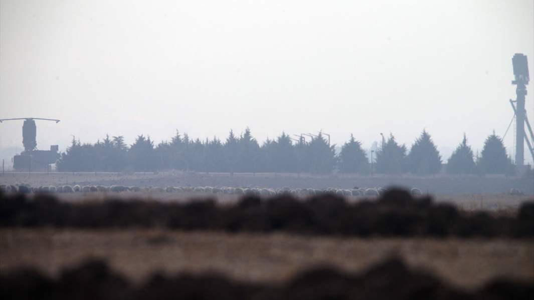 Турецкая военная база в Анкаре где проходили испытание радарные системы противоракетной обороны С-400