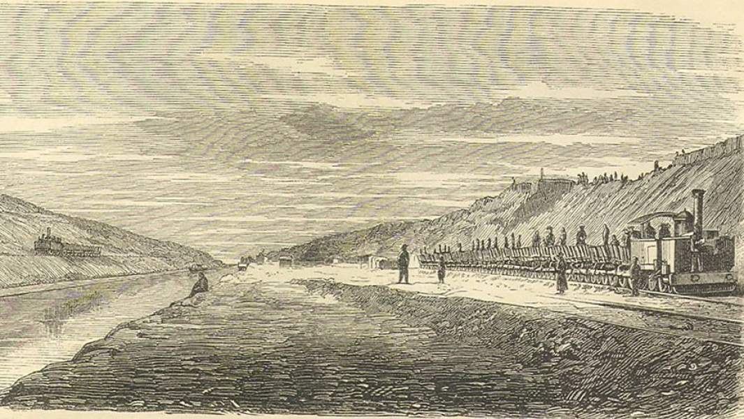 Строительство Суэцкого канала