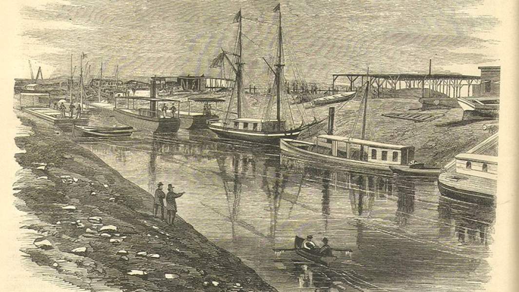 Первые путешественники на Суэцком канале