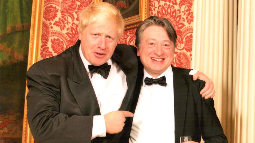Премьер-министр Великобритании Борис Джонсон и Александр Темерко