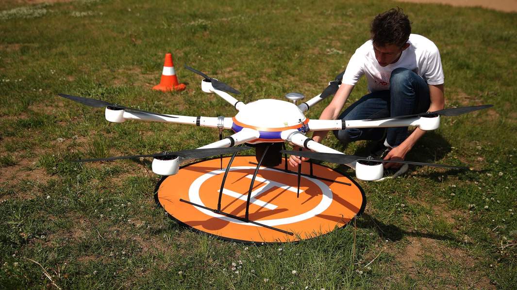 дрон квадрокоптер росавиация