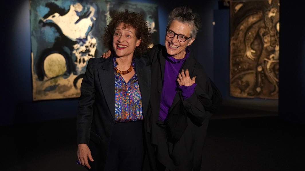 Внучки художника - Белла и Мерет Мейер