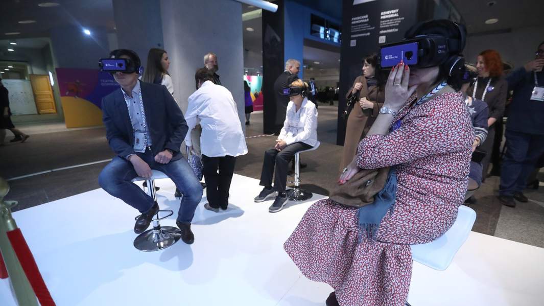 Посетители VII Санкт-Петербургского международного культурного форума