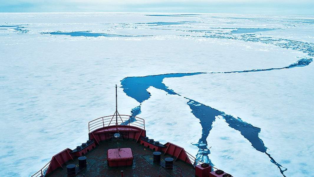 северный морской путь снег арктика ледокол ямал