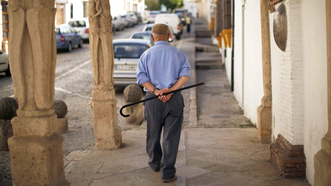 Мужчина пенсионного возраста