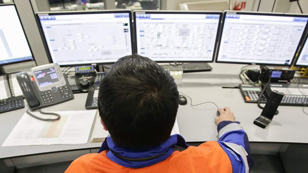 На территории первого завода "Новатэка" по сжижению газа "Ямал СПГ"