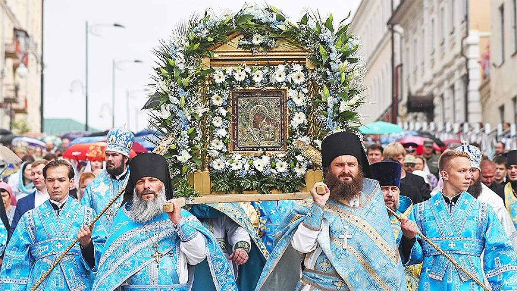 икона казанская казань церковь священник