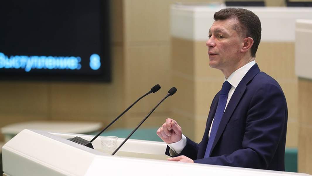 Министр труда и социальной защиты РФ Максим Топилин