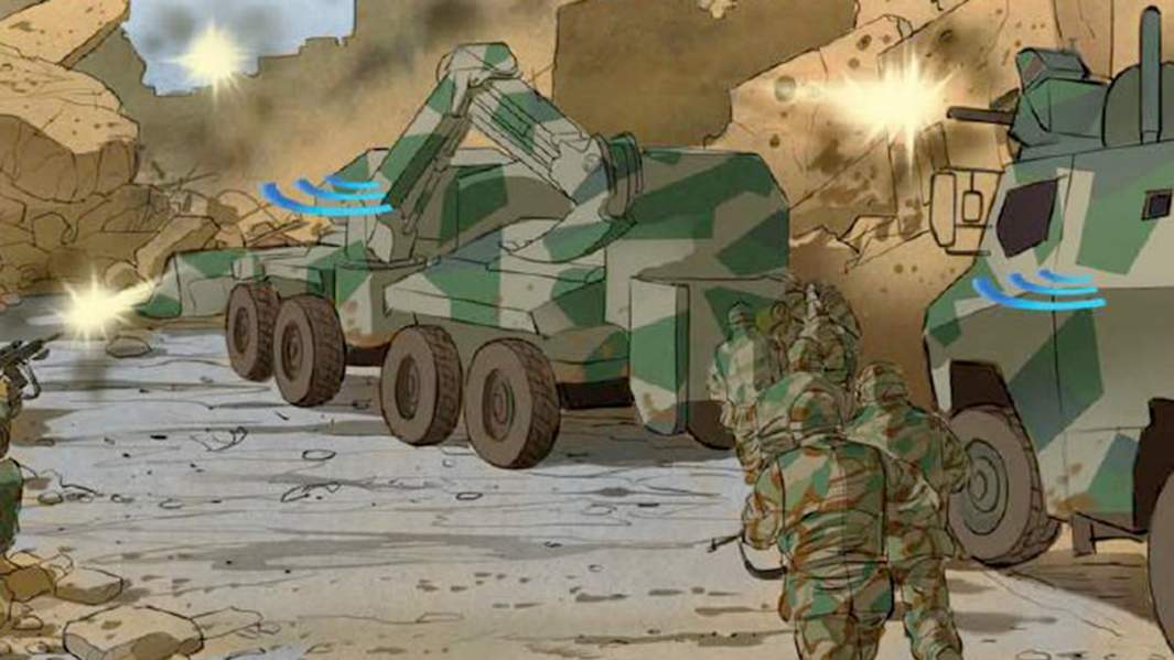 Во Франции начаты работы по разработке роботизированной инженерной бронемашины — VBAE (Véhicule blindé d'aide à l'engagement)