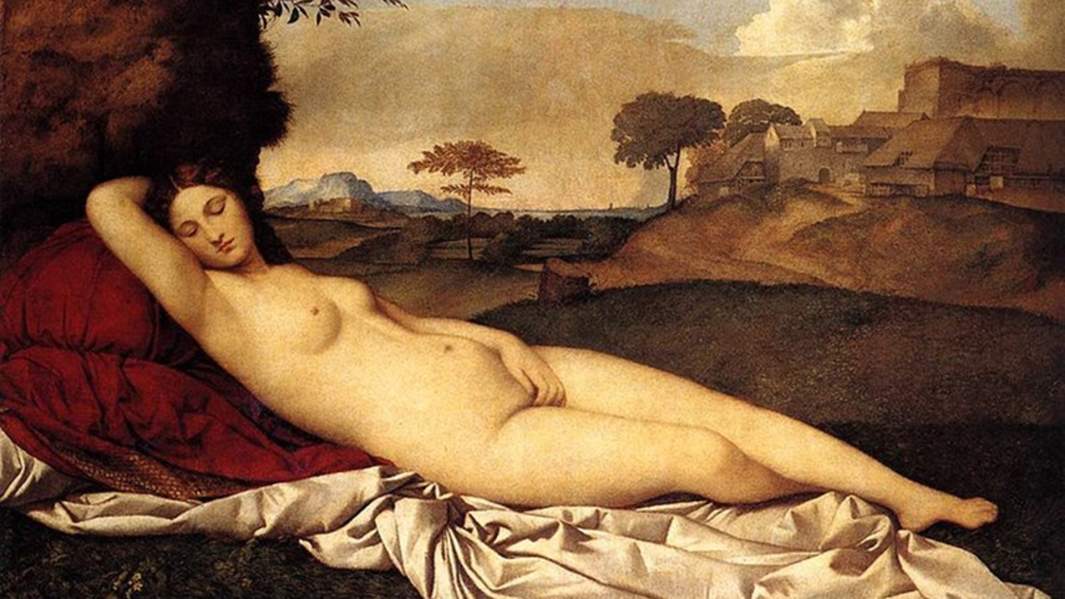Джорджоне Спящая Венера